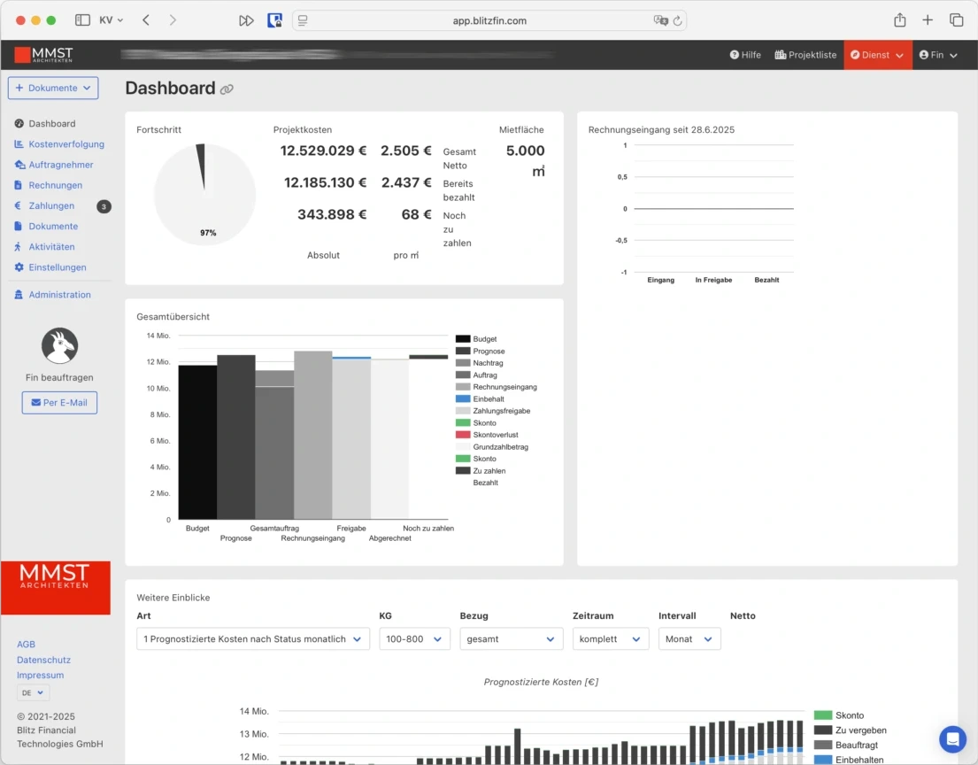 BlitzFin im eigenen Branding – Beispiel-Deckblatt